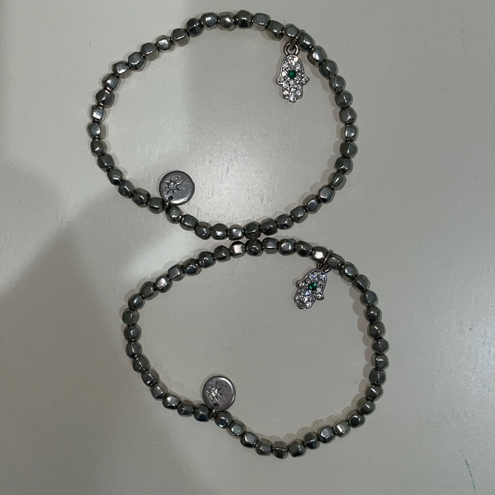 Hamsa stackable or friendship bracelets 🪬